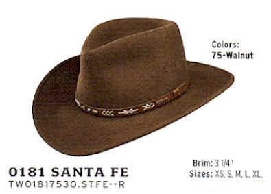 Santa Fe Hat Preview